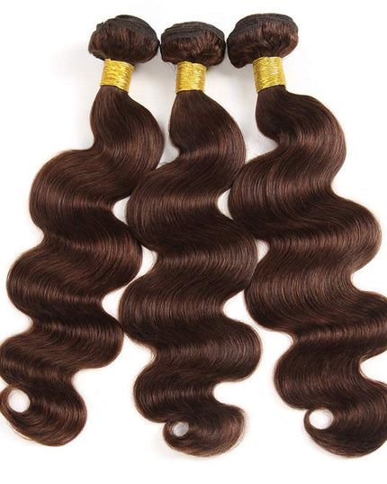 Dark brown Body wave 12A Virgin Hair bundle 1 pc