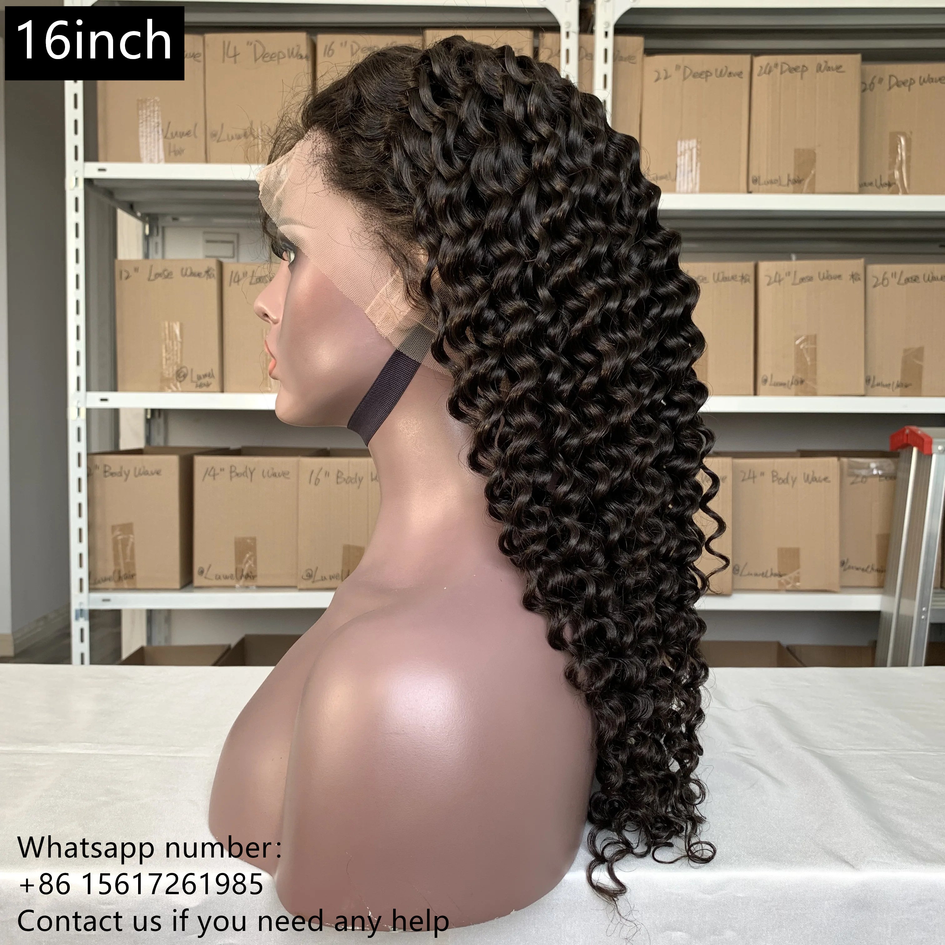 Italy wave Natural black 13x4，Transparent Lace Frontal 100% Virgin Human Hair LACE Wig 180% density