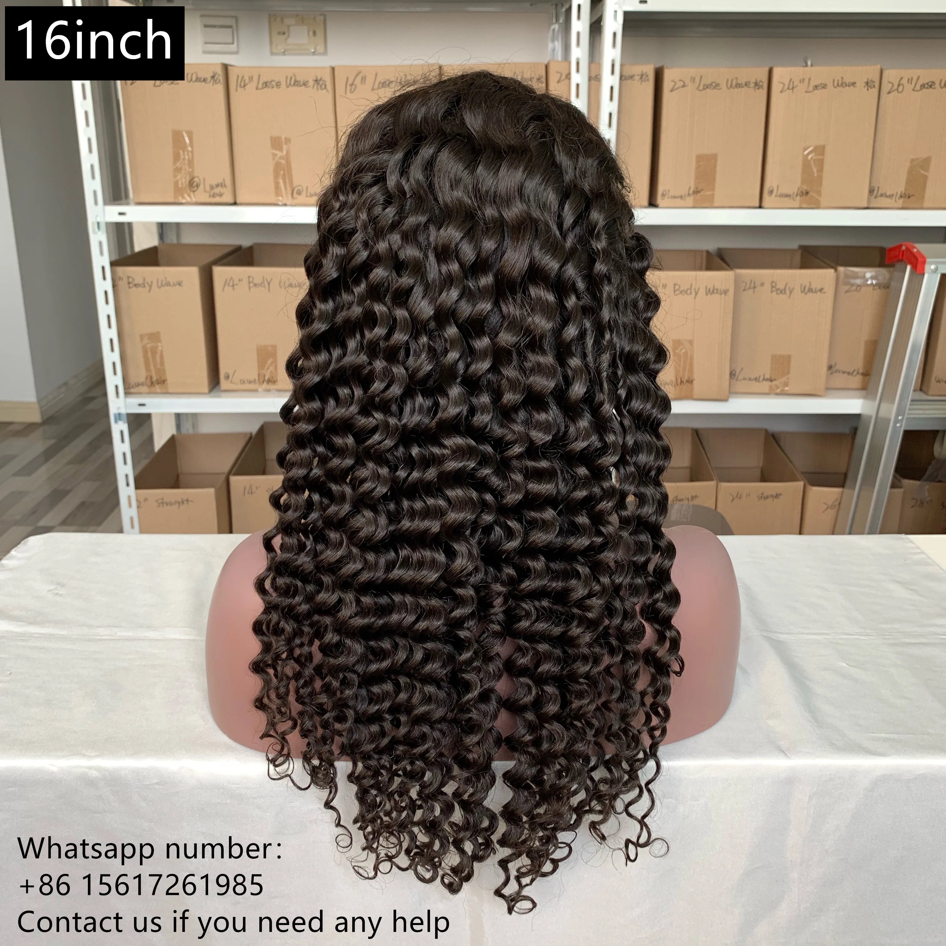 Italy wave Natural black 13x4，Transparent Lace Frontal 100% Virgin Human Hair LACE Wig 180% density