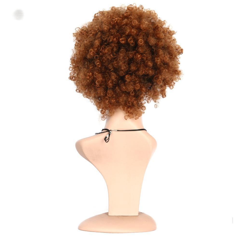 Fluffy Afro Small Curly fiber wig