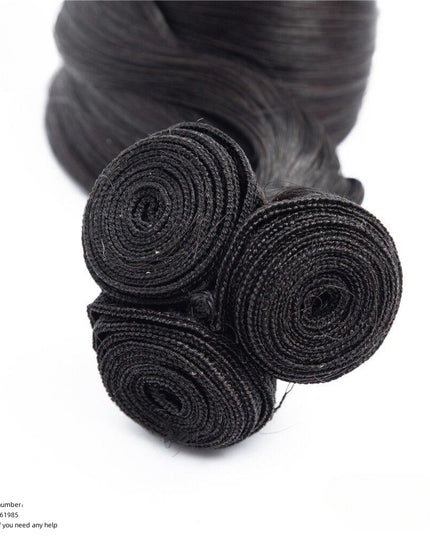 Funmi egg curl Premium Donor Virgin Hair Bundle Double drown 1PC