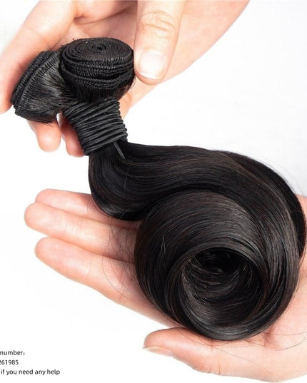 Funmi egg curl Premium Donor Virgin Hair Bundle Double drown 1PC
