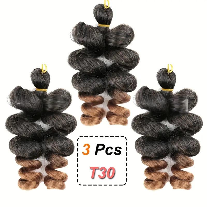 Fiber 10 inch loose wave Crochet Hair