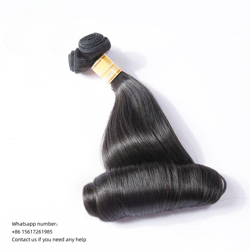 Funmi name2 Premium Donor Virgin Hair Bundle Double drown 1PC