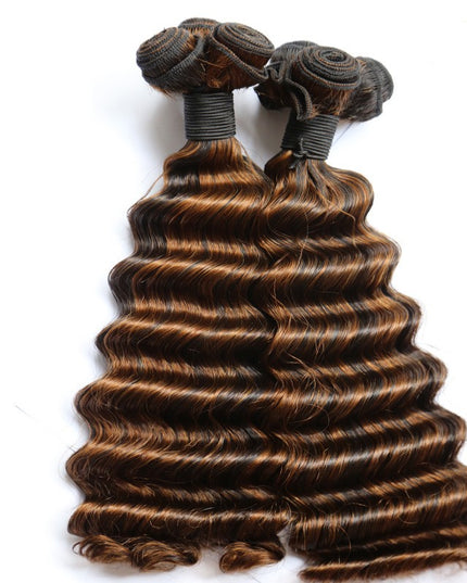 Funmi deep wave P1B/30 Premium Donor Virgin Hair Bundle Double drown 1PC