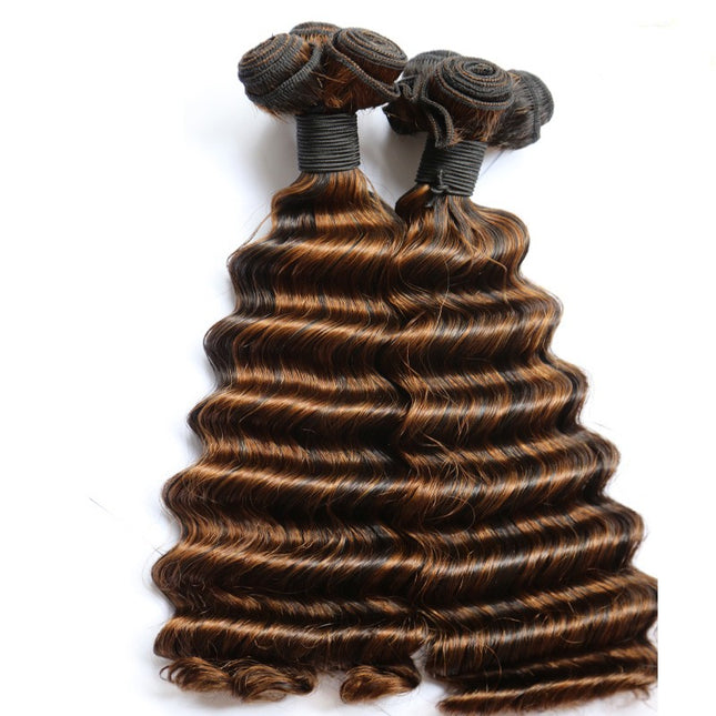 Funmi deep wave P1B/30 Premium Donor Virgin Hair Bundle Double drown 1PC
