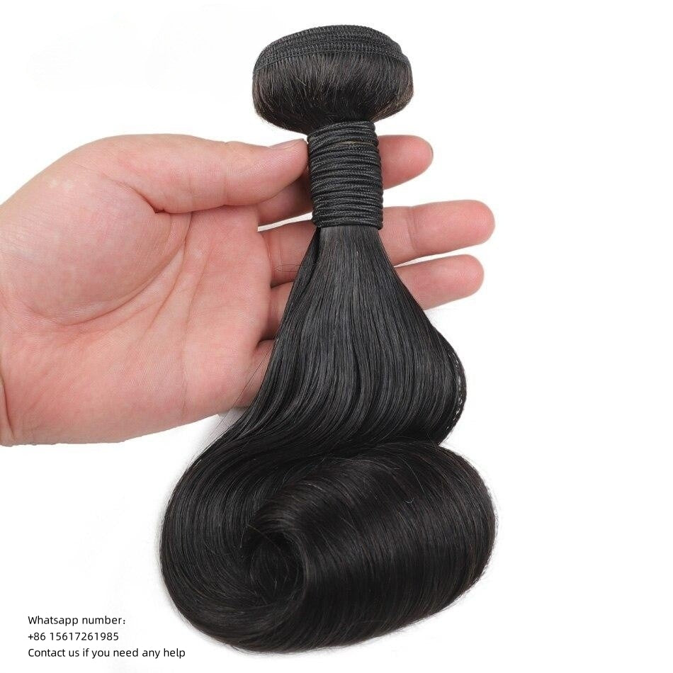 Funmi name7 Premium Donor Virgin Hair Bundle Double drown 1PC