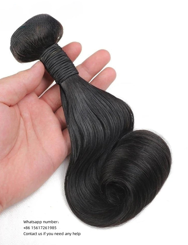 Funmi name7 Premium Donor Virgin Hair Bundle Double drown 1PC
