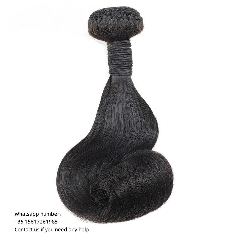 Funmi name7 Premium Donor Virgin Hair Bundle Double drown 1PC