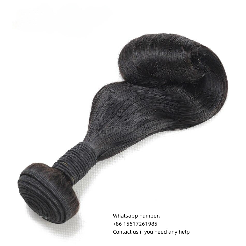 Funmi name7 Premium Donor Virgin Hair Bundle Double drown 1PC