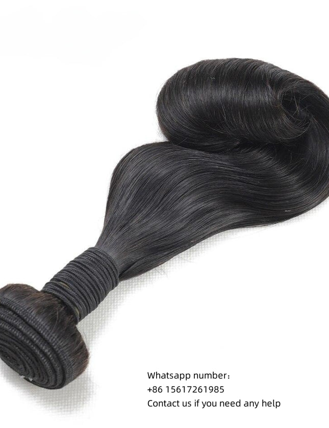 Funmi name7 Premium Donor Virgin Hair Bundle Double drown 1PC
