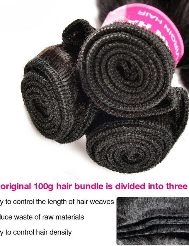 Funmi Italian curl Premium Donor Virgin Hair Bundle Double drown 1PC