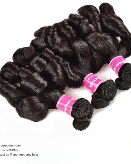 Funmi Italian curl Premium Donor Virgin Hair Bundle Double drown 1PC