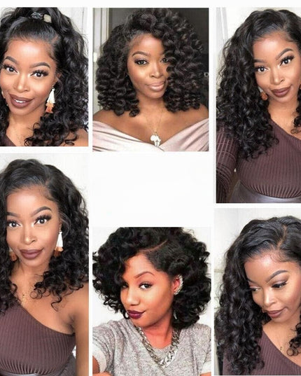 Funmi Italian curl Premium Donor Virgin Hair Bundle Double drown 1PC