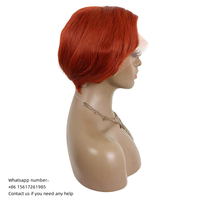 Pixie Cut Wig Frontal 13x4--JK908----RMB 154---130g