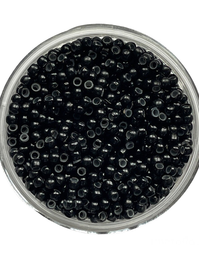 Silicone Lined Nano Rings Micro Beads Hair Extensions For Stick Nano Tip Hair