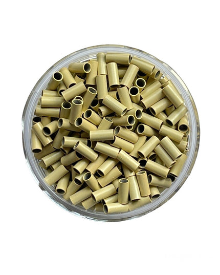 Copper Tubes Rings Links For Stick I-Tip Hair Extensions