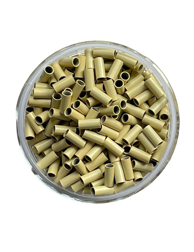 Copper Tubes Rings Links For Stick I-Tip Hair Extensions