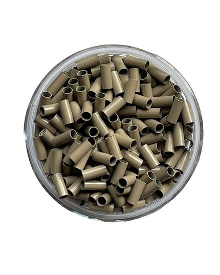 Copper Tubes Rings Links For Stick I-Tip Hair Extensions