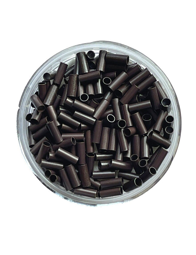 Copper Tubes Rings Links For Stick I-Tip Hair Extensions