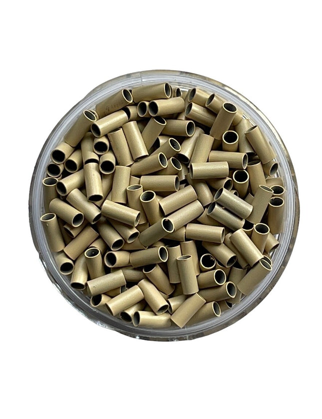 Copper Tubes Rings Links For Stick I-Tip Hair Extensions