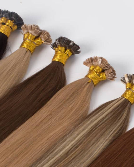Flat tip hair extensions- 002