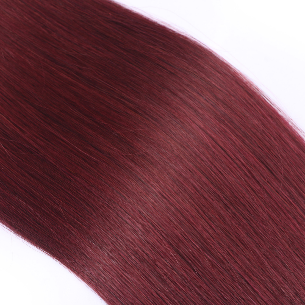 U tip hair extensions- 99J color