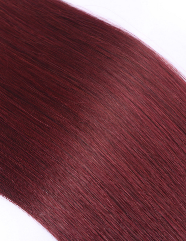 U tip hair extensions- 99J color