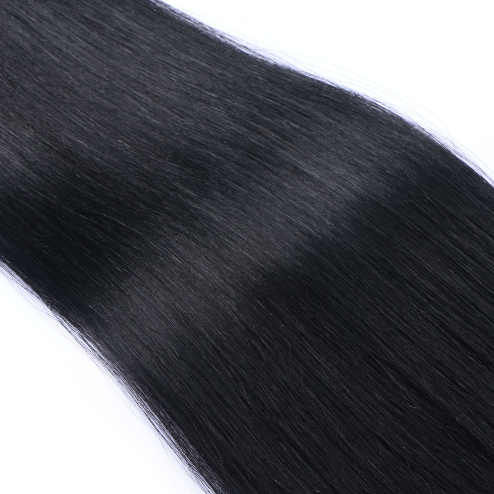 U tip hair extensions- Jet black Color