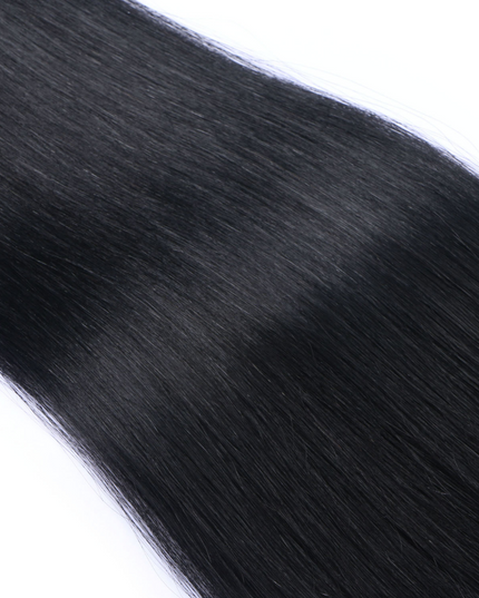 U tip hair extensions- Jet black Color