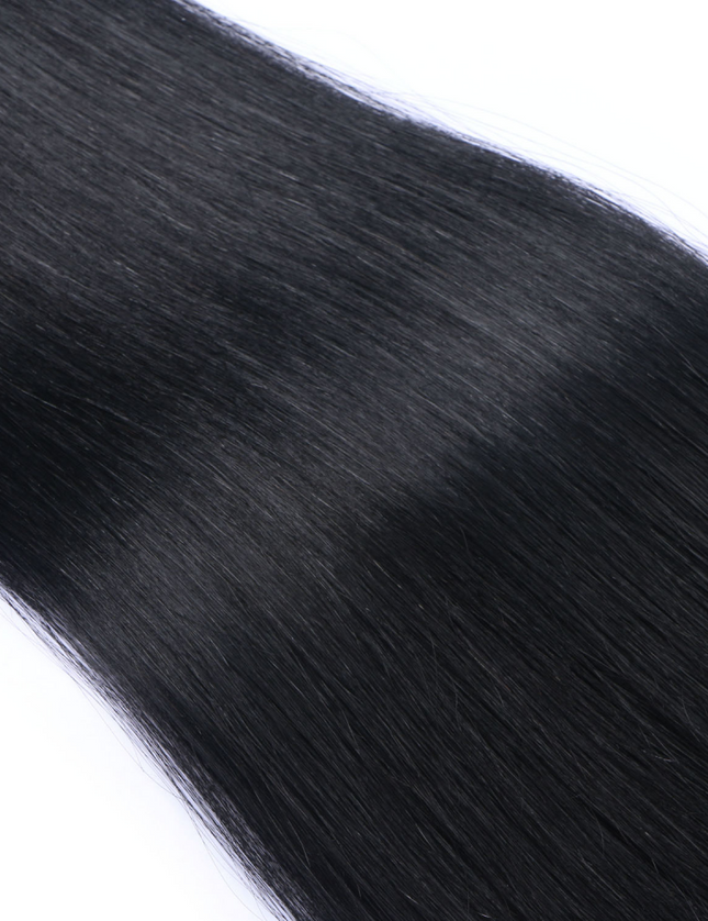 U tip hair extensions- Jet black Color