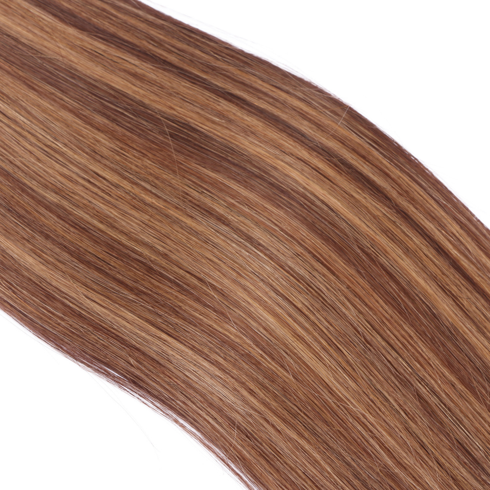 U tip hair extensions---Piano Color #6/27