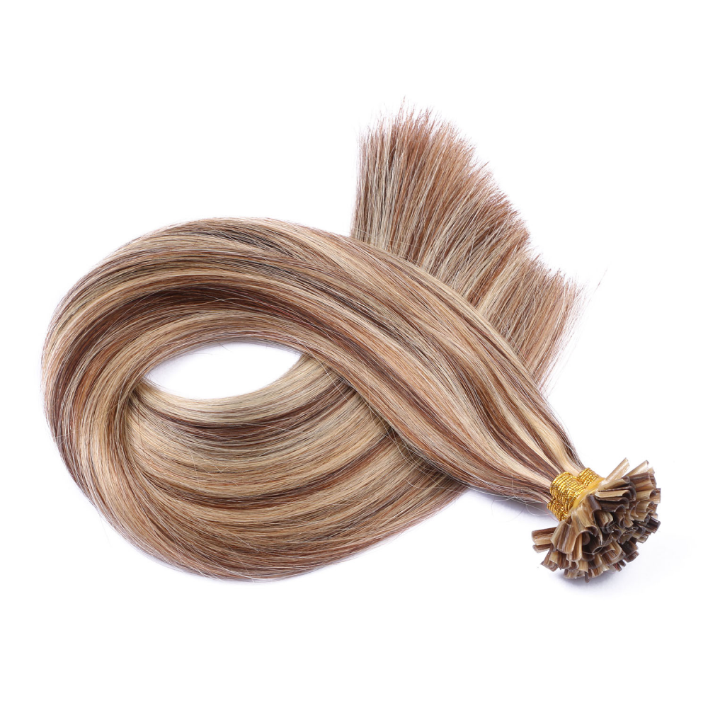 U tip hair extensions---Piano Color #4/24