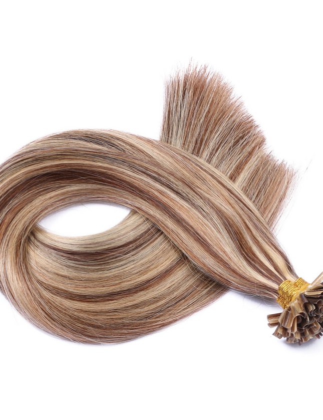 U tip hair extensions---Piano Color #4/24