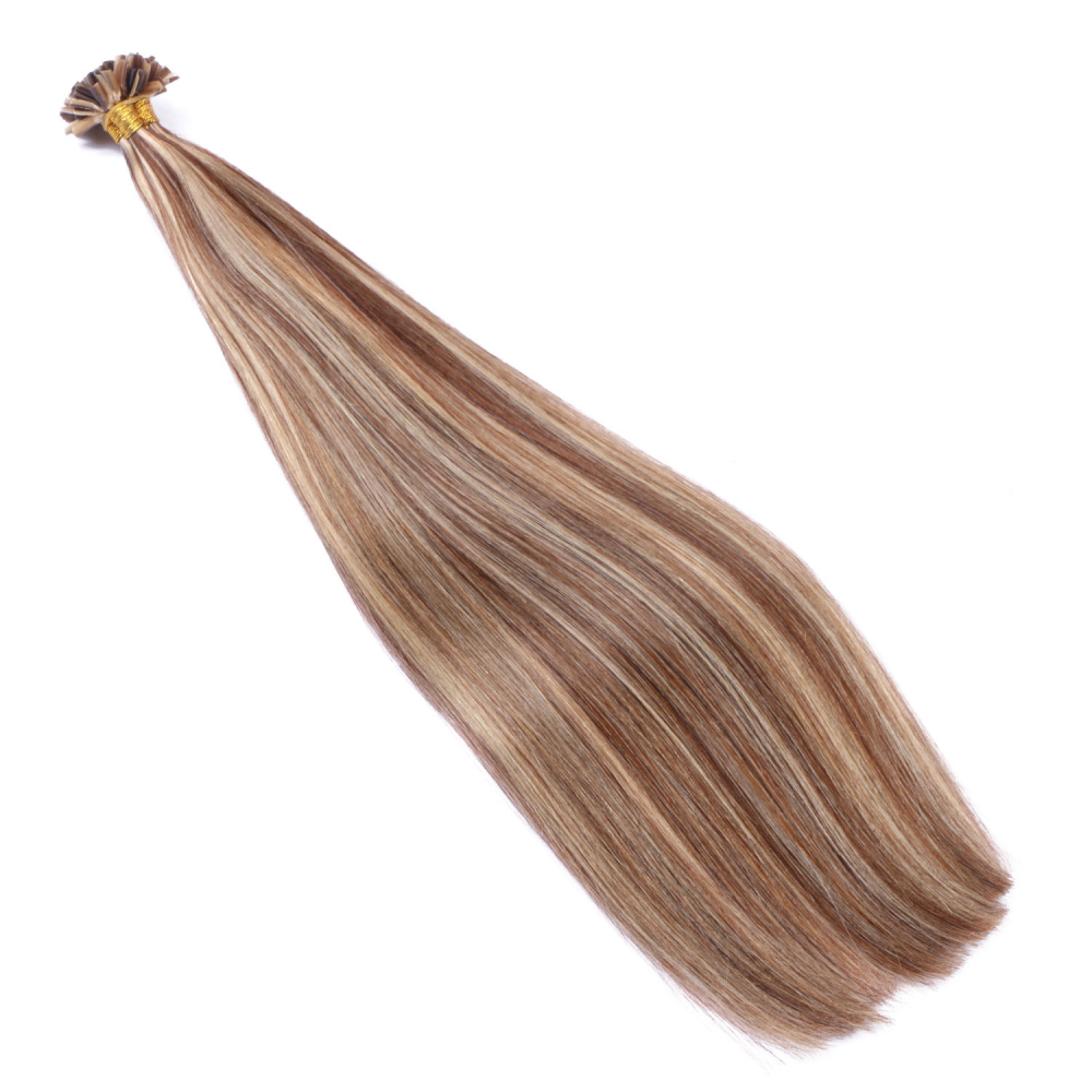 U tip hair extensions---Piano Color #4/24