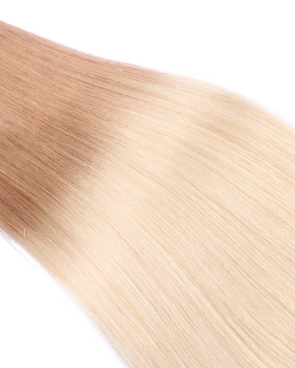 U tip hair extensions---Ombre Color #12/60