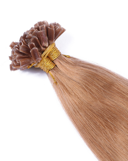 U tip hair extensions---Ombre Color #12/60