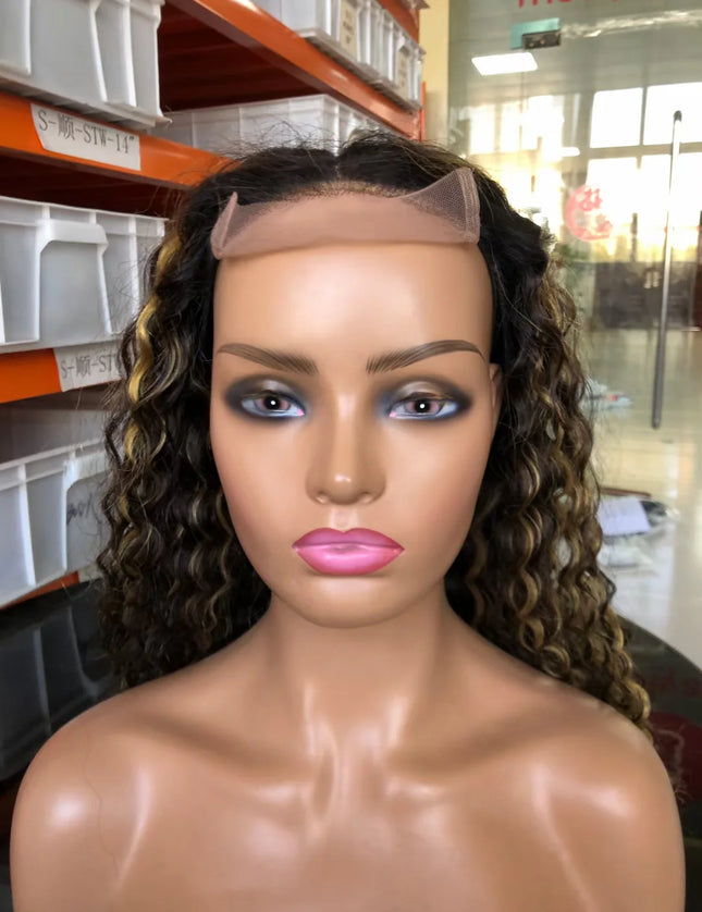 P4/27 Lace closure wig 4x4，5x5 water Wave 100% Virgin Human Hair 15A