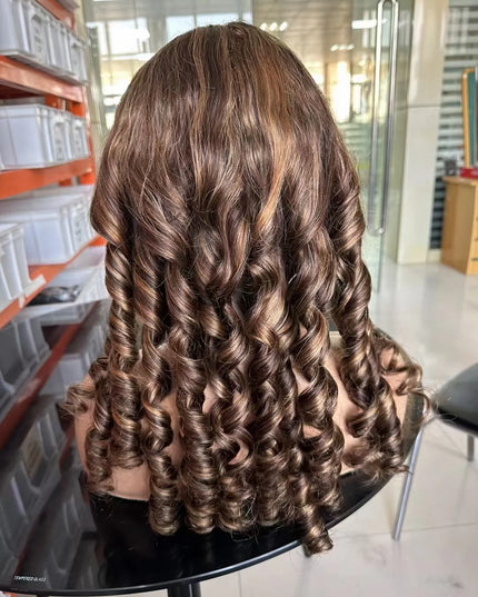 4/27 big pixie lace Frontal 13x4，180% density Virgin Human Hair Wig 15A