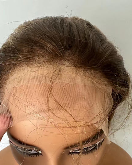 Deep wave  #P4/27 color lace Frontal 13x4 Virgin Human Hair Wig 15A