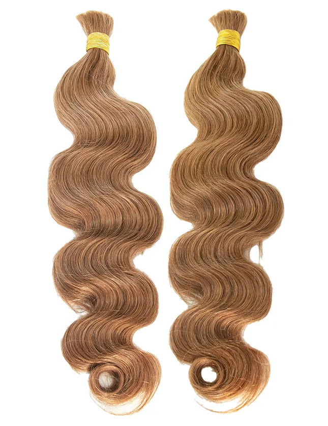 Body wave #6 color 15A human hair bulk for braiding