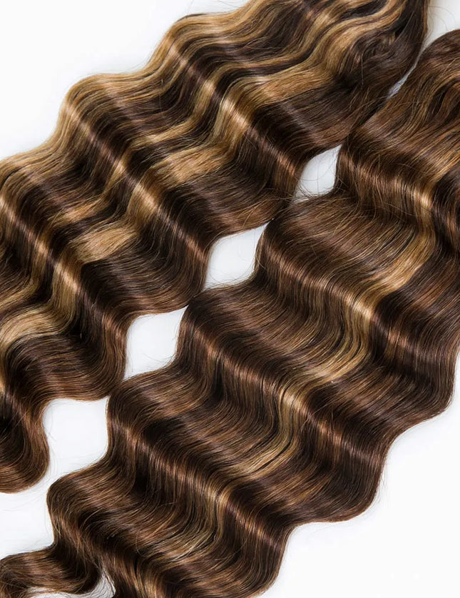 Loose deep wave P4/27 color 15A human hair bulk for braiding
