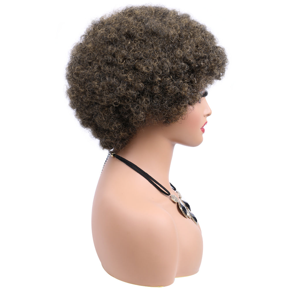 Short Caterpillar Fiber wig- M1b/27 COLOR