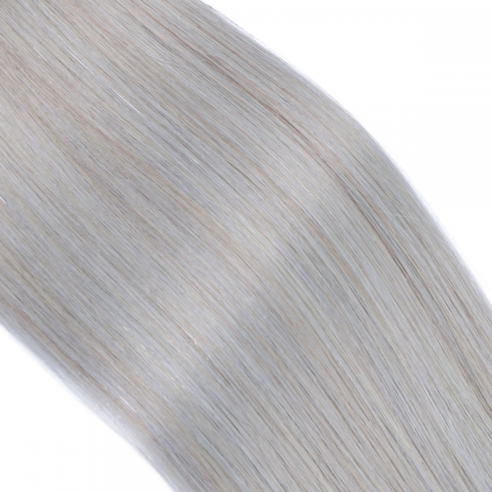 Micro ring hair extensions---Ombre Color 1B/silver