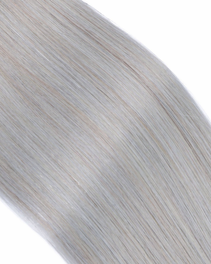 Micro ring hair extensions---Ombre Color 1B/silver