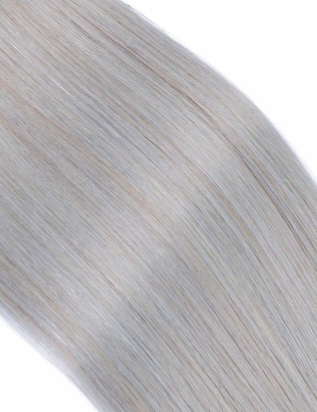 Micro ring hair extensions---Ombre Color 1B/silver