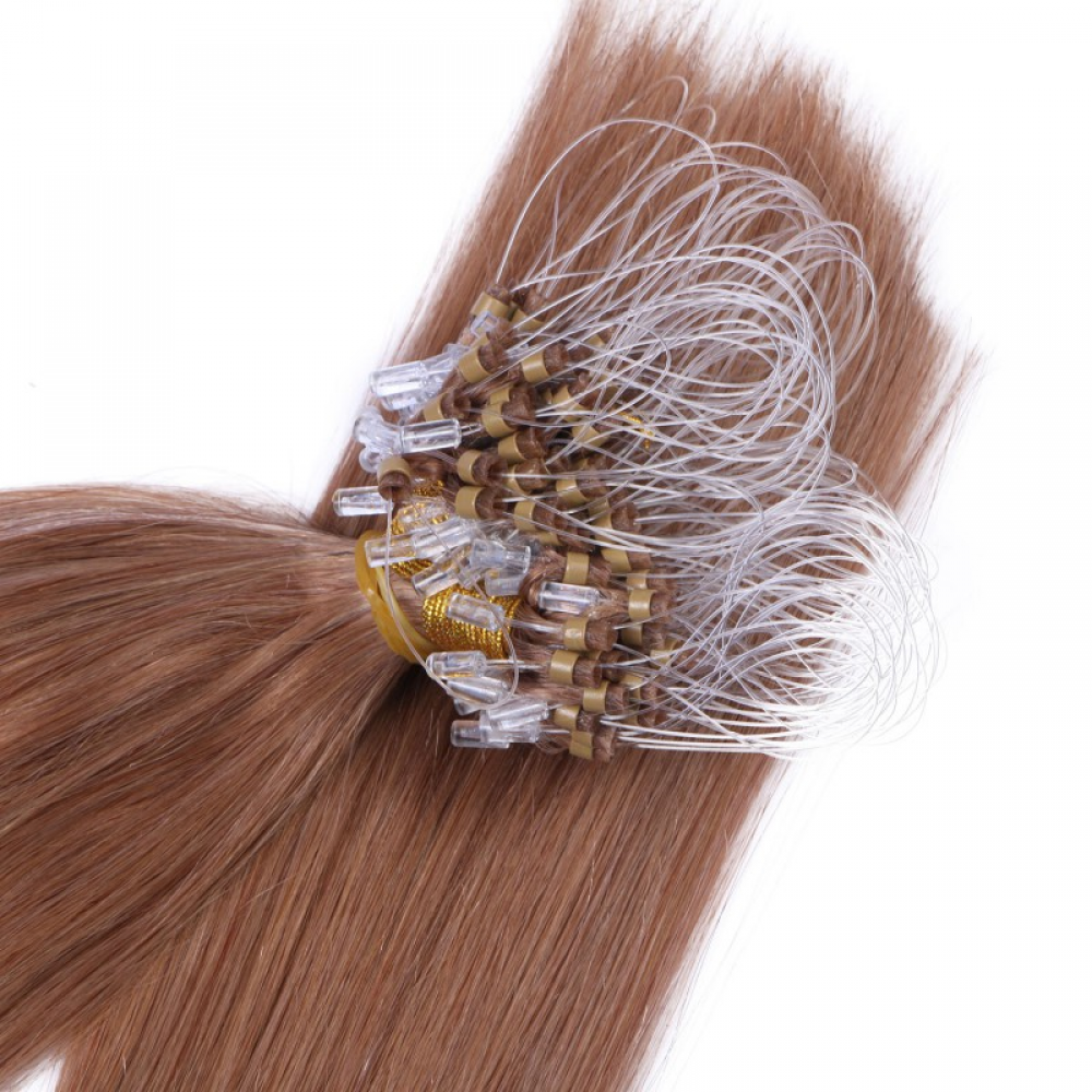 Micro ring hair extensions---Color 12