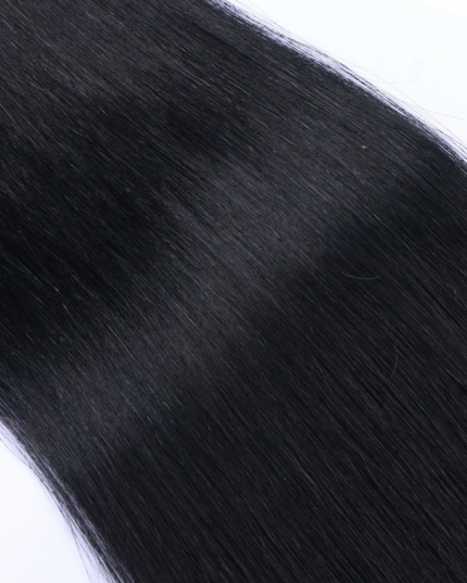 Micro ring hair extensions---Jet black Color
