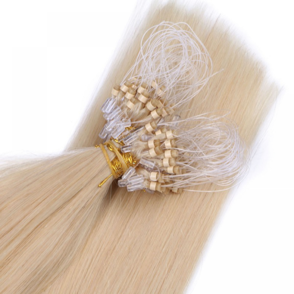 Micro ring hair extensions---Color 60