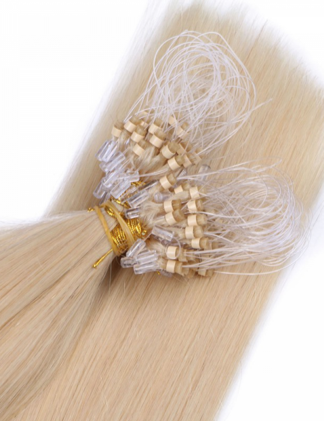Micro ring hair extensions---Color 60